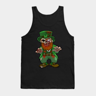 Zombie Leprechaun Tank Top